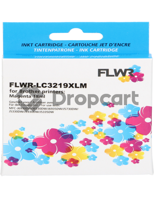 FLWR Brother LC-3219XLM magenta (Huismerk)