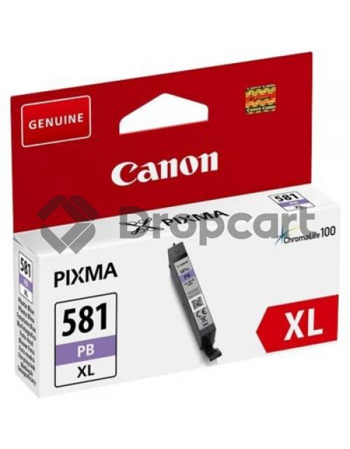 Canon CLI-581XL foto blauw