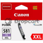 Canon CLI-581XXL foto blauw