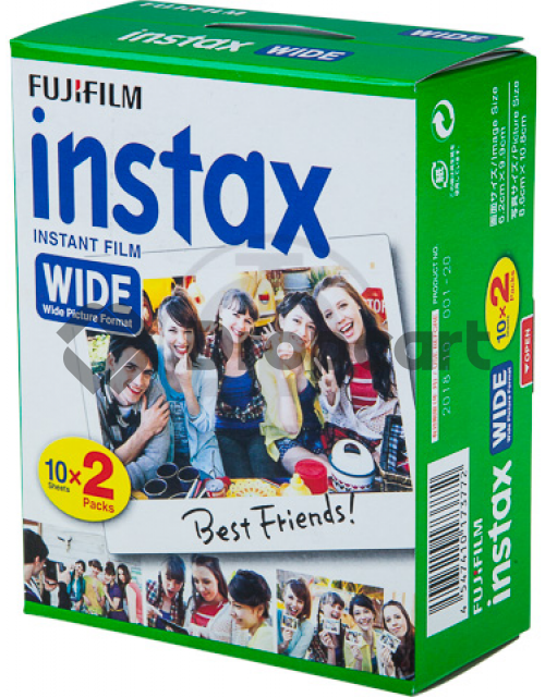 Fujifilm Instax Instant Film Wide 2x 10 sheets