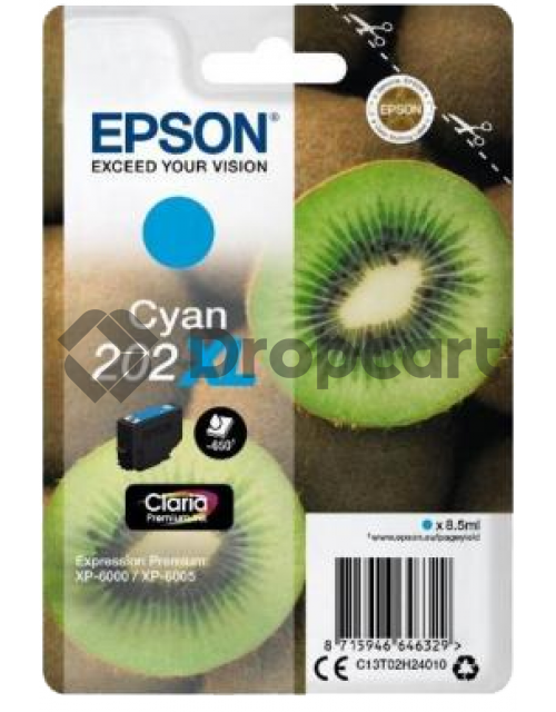 Epson 202XL cyaan