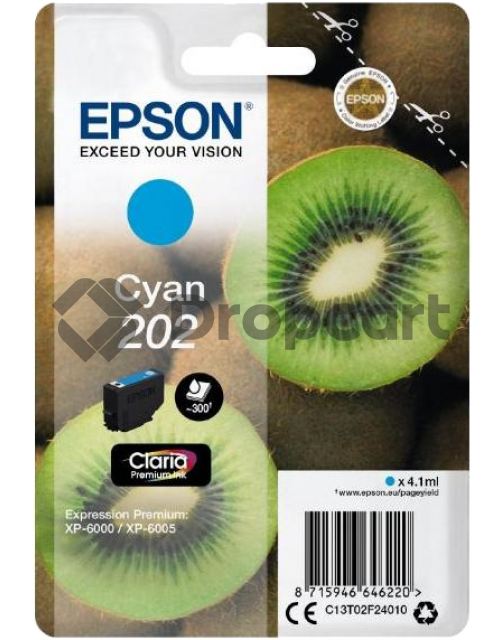 Epson 202 cyaan