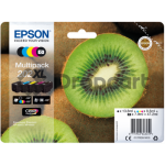 Epson 202XL zwart en kleur