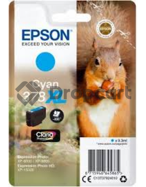 Epson 378XL cyaan