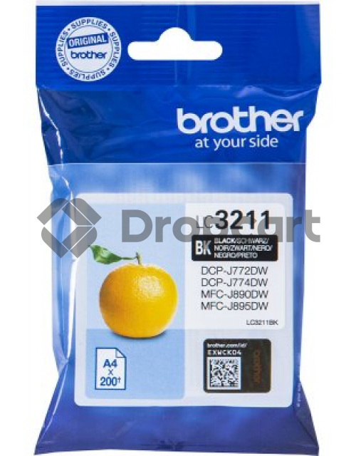 Brother LC-3211 zwart