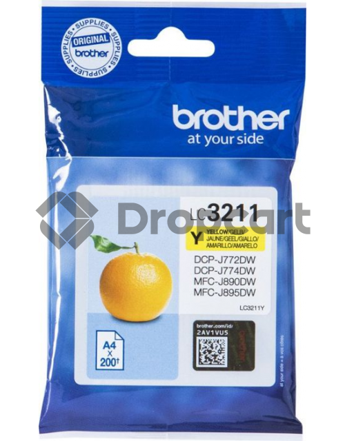 Brother LC-3211 geel