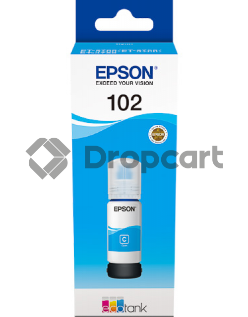 Epson 102 Ecotank cyaan