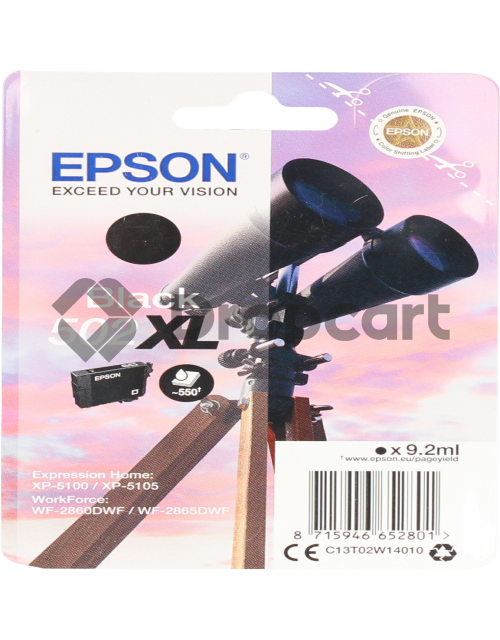 Epson 502XL zwart