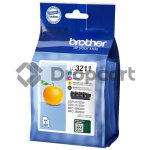 Brother LC-3211 Multipack zwart en kleur