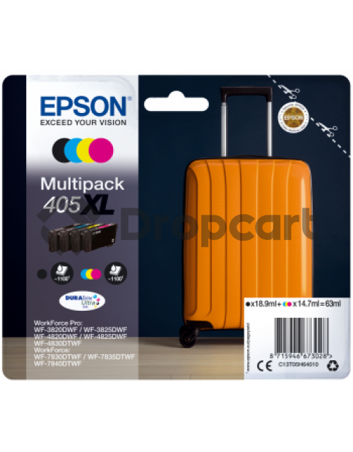 Epson 405XL Multipack zwart en kleur