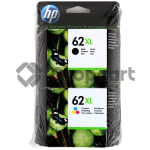 HP 62XL Combo pack zwart en kleur