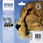 Epson T0715 multipack zwart en kleur