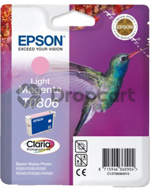 Epson T0806 licht magenta