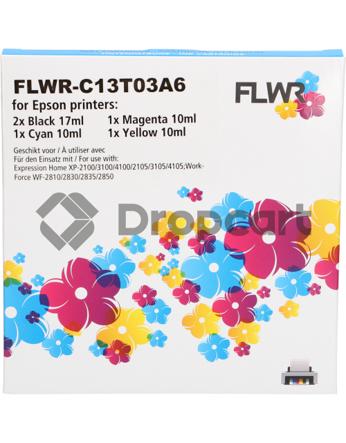 FLWR Epson 603XL Multipack zwart en kleur (Huismerk)