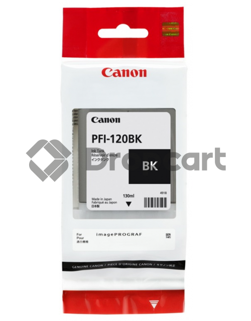 Canon PFI-120BK zwart