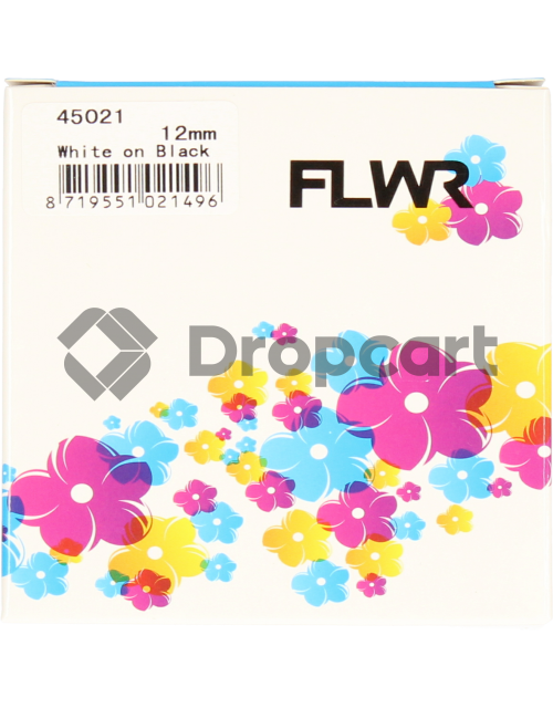 FLWR Dymo 45021 wit (Huismerk)