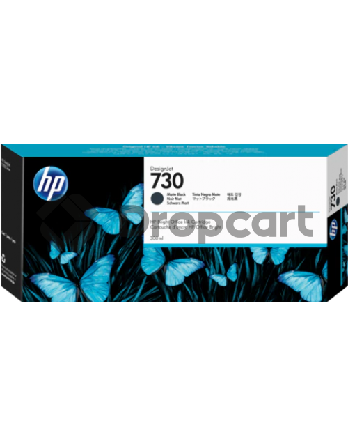 HP 730 Dubblepack mat zwart