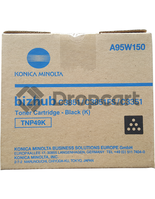 Konica Minolta TNP-49BK zwart