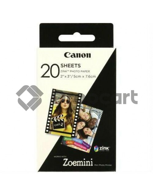 Canon Zoemini Zink Fotopapier 2x3 inch