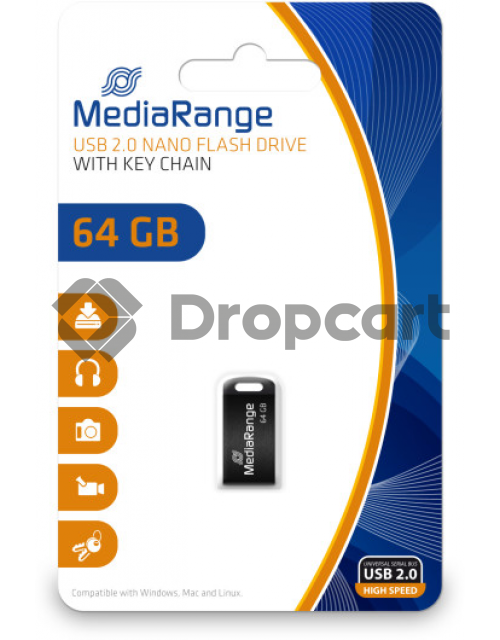 MediaRange USB nano flash drive 64GB