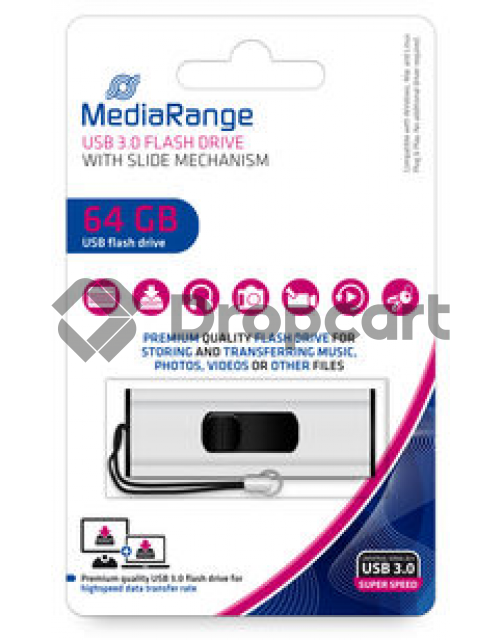 MediaRange USB 3.0 flash drive 64GB