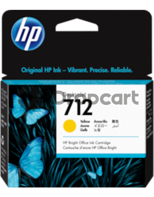 HP 712 geel