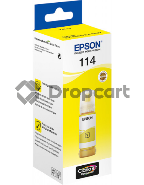 Epson 114 Inktfles geel