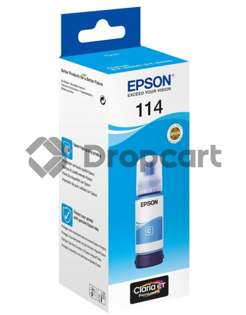 Epson 114 Inktfles cyaan