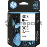 HP 305 Multipack zwart en kleur