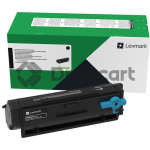 Lexmark 55B2000 toner zwart