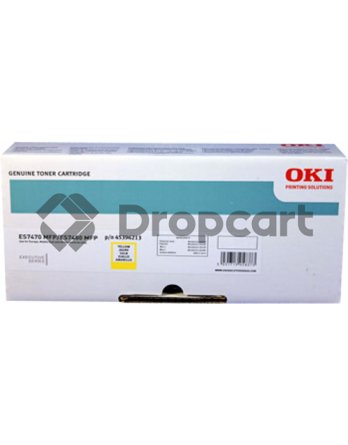 Oki 45396213 toner geel