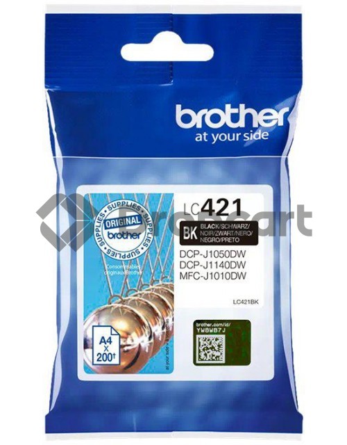 Brother LC-421BK zwart