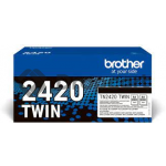 Brother TN-2420 Twinpack zwart