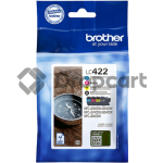 Brother LC-422 valuepack zwart en kleur