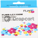 FLWR Brother LC-1100M magenta (Huismerk)