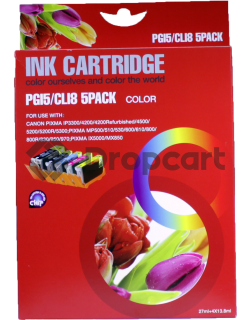 FLWR Canon CLI-8 Multipack zwart en kleur (Huismerk)