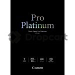 Canon  PT-101 Professioneel Fotopapier Platinum Glans | A4 | 300 gr/m² 20 stuks
