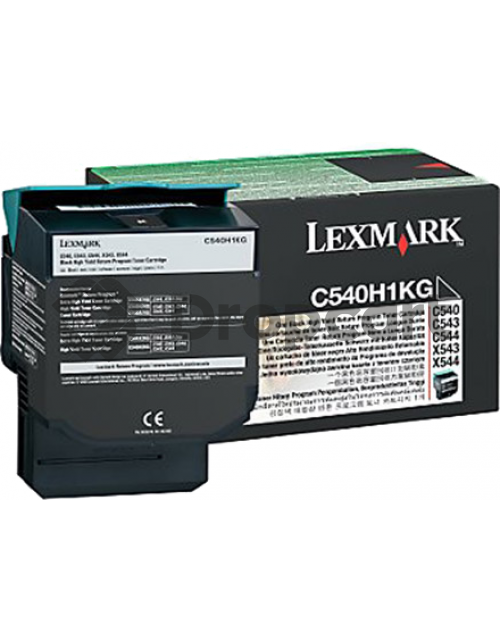 Lexmark C540H1KG High Capacity zwart