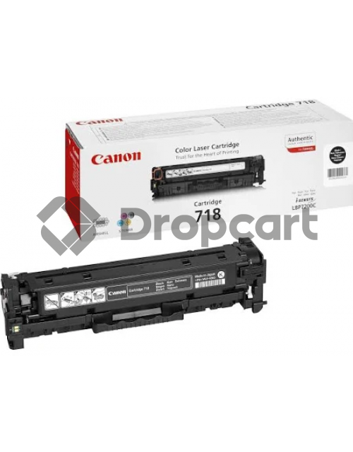 Canon 718 zwart