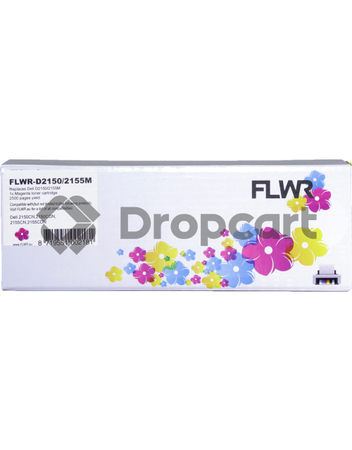 FLWR Dell 2150 / 2155 magenta (Huismerk)