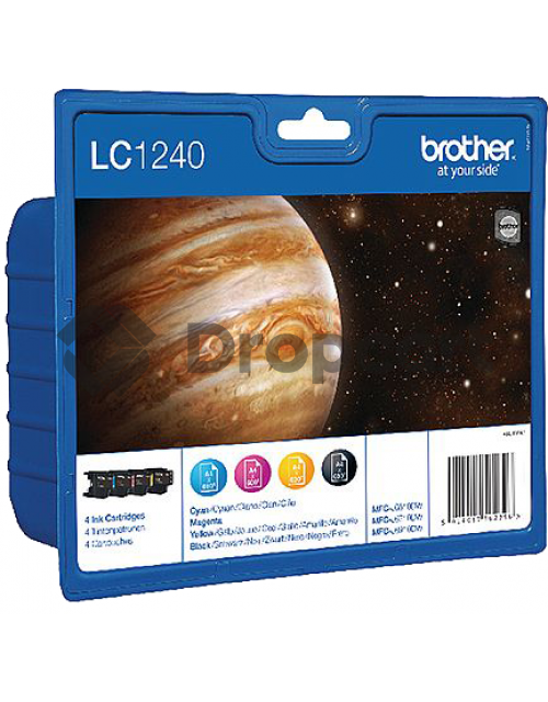 Brother LC-1240 Multipack zwart en kleur