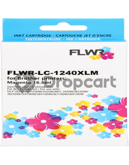 FLWR Brother LC-1240XL magenta (Huismerk)