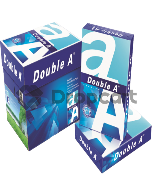 Double A Premium A4 Papier 5 pakken (80 grams) wit
