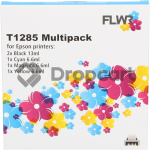 FLWR Epson T1285 Multipack zwart en kleur (Huismerk)