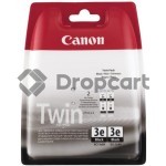 Canon BCI-3eBK twinpack zwart