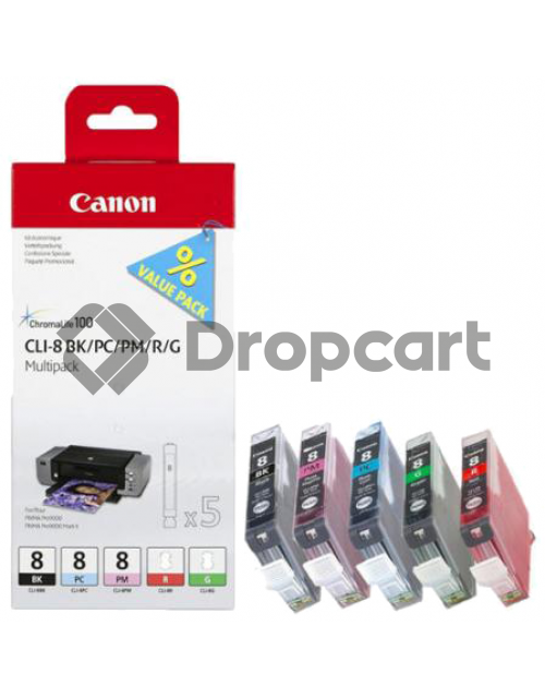 Canon CLI-8 Photo Multipack zwart