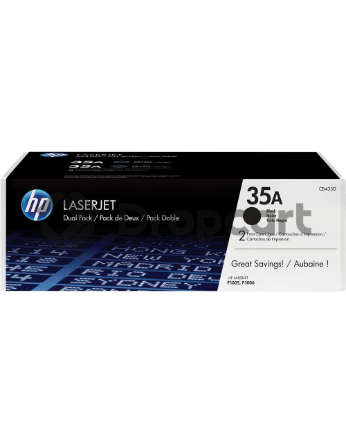 HP 35AD dual pack zwart