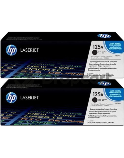 HP 125A 2-pack zwart