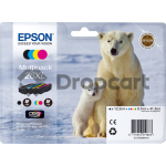 Epson 26XL Multipack zwart en kleur