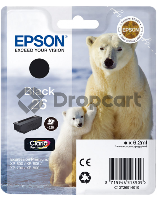 Epson 26 zwart